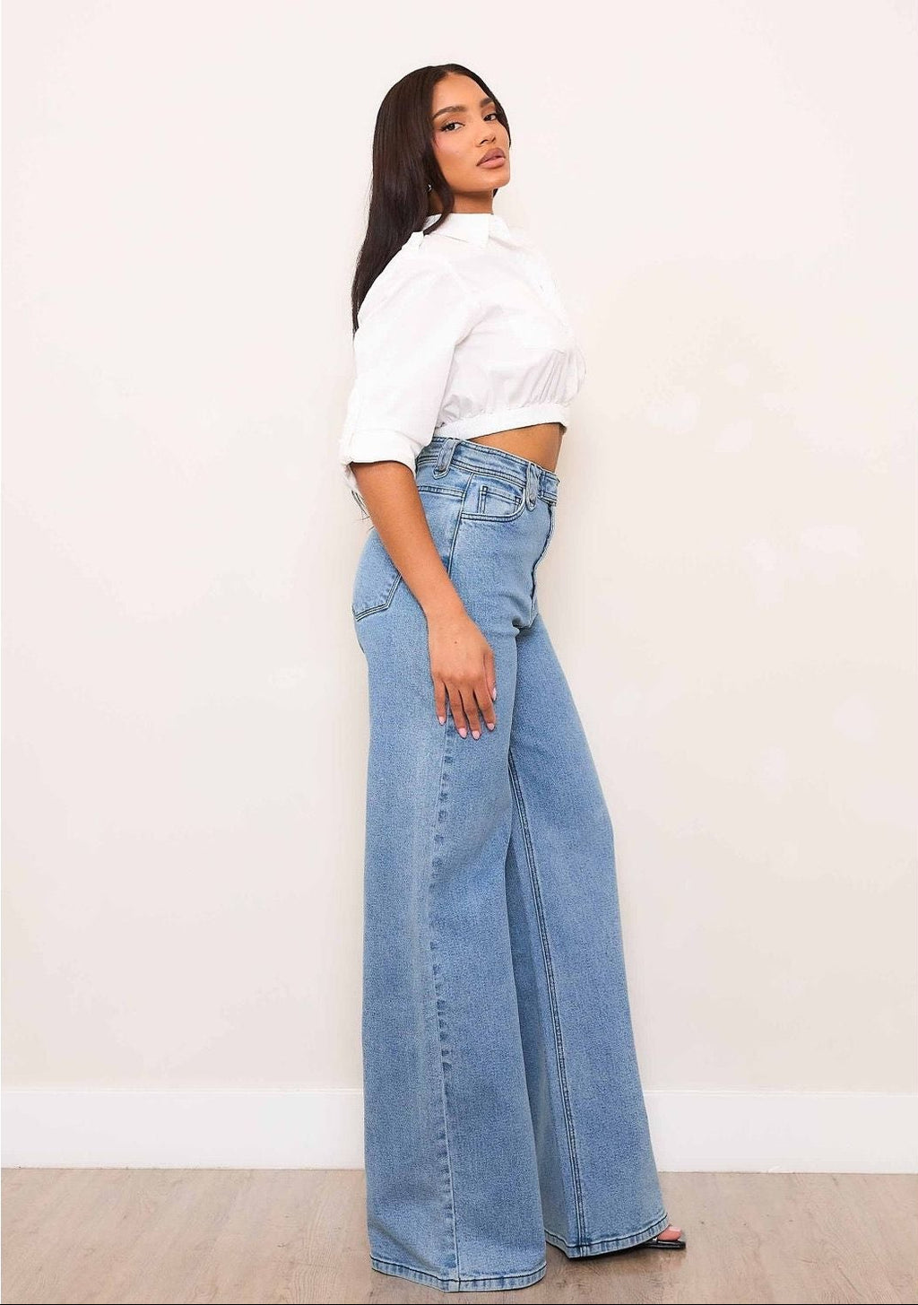 Chic Cuts Wide Leg Jeans