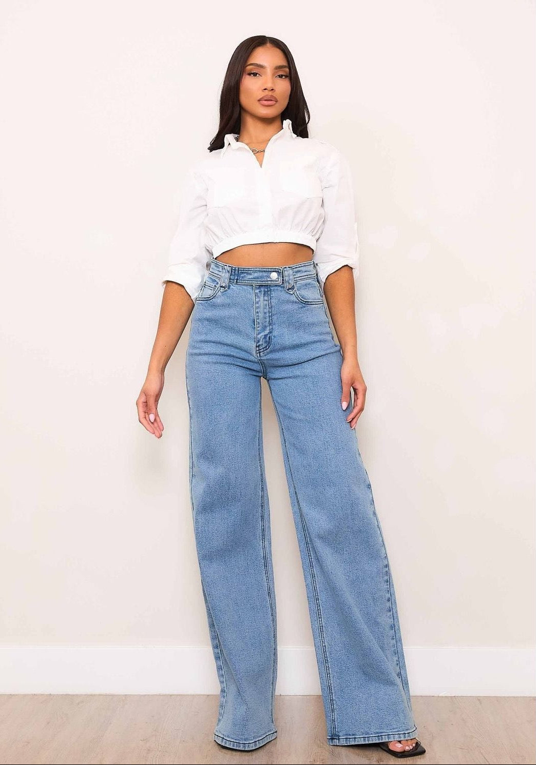 Chic Cuts Wide Leg Jeans