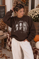 Hocus Pocus Iced Coffee Graphic Crewneck Sweatshirt