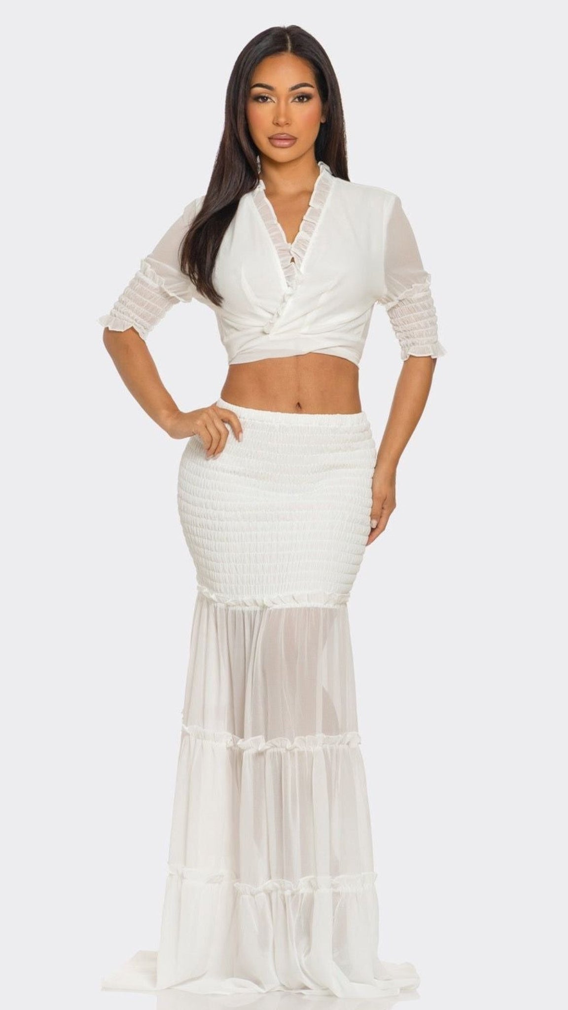 Conjunto de falda de dos piezas Chic Oasis
