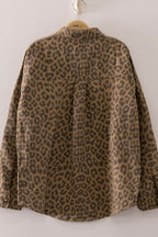 Pre-order The leopard print utility Shirt